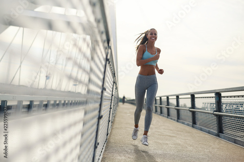 Running girl © Jelena
