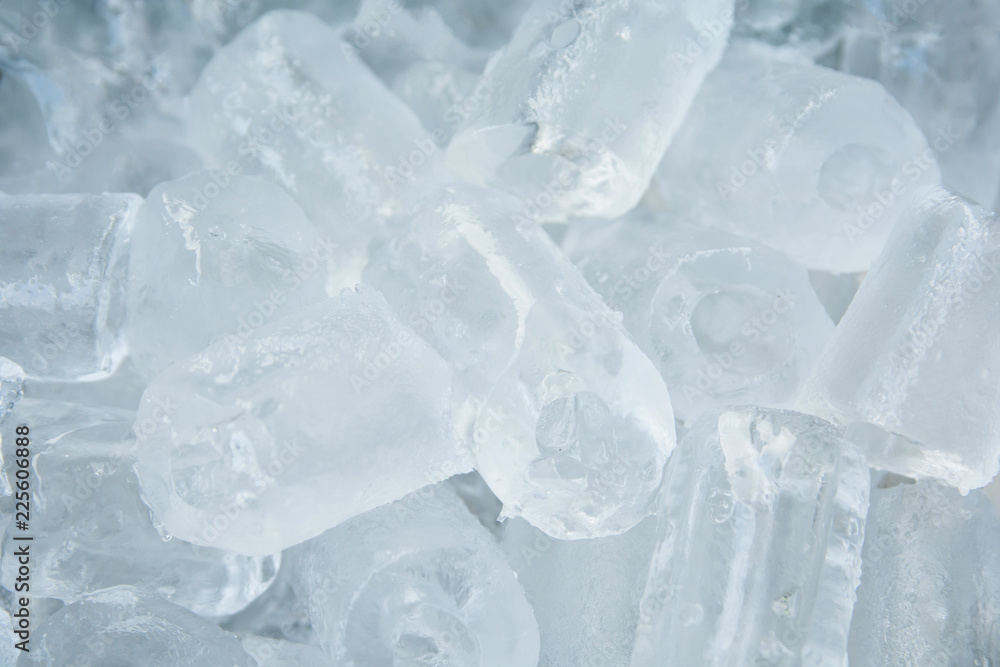 Ice tube in the bucket background. Ice tube for the drink. Ice tube in the bucket background. Ice tube for the drink.