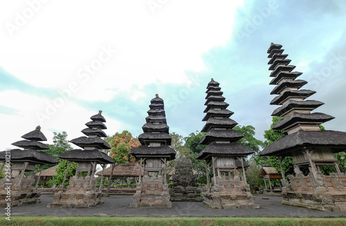 Taman Ayun Temple , Traditional balinese architecture. Bali island ; Indonesia