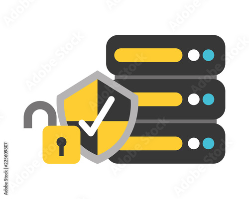 database center shield protection security fintech