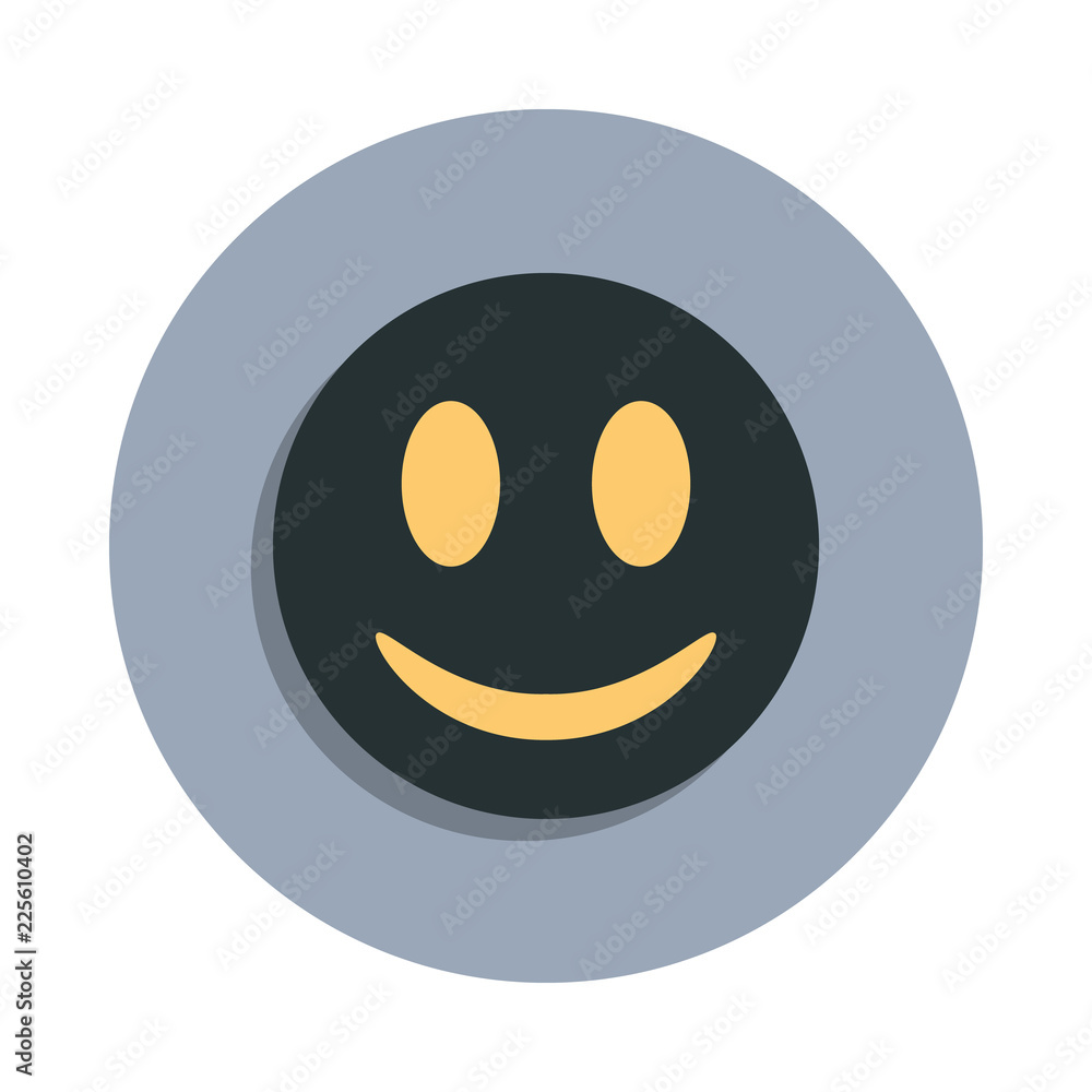 Fototapeta premium smiley icon in badge style. One of web collection icon can be used for UI, UX