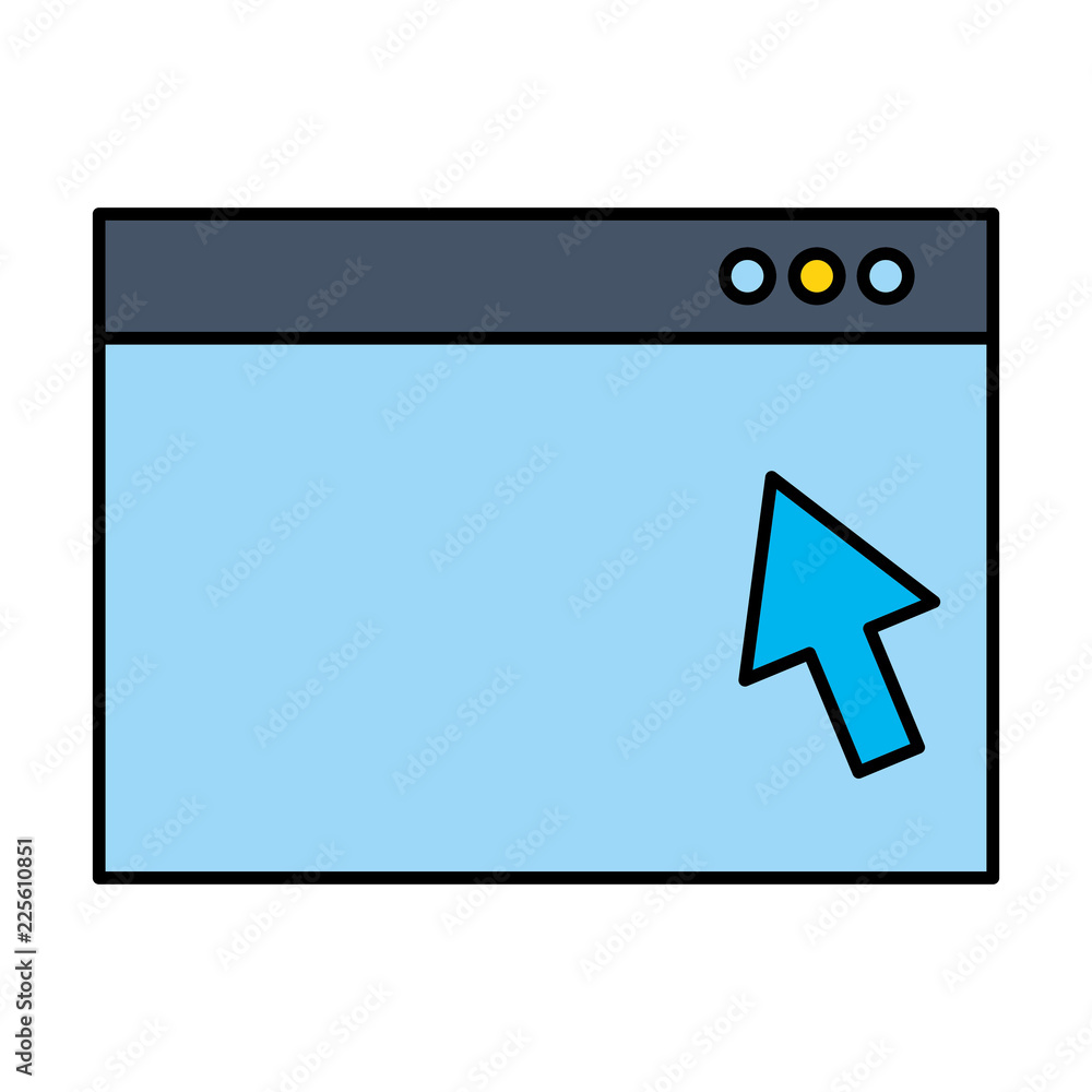 website window click arrow digital website window click arrow digital