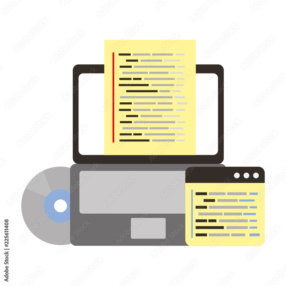 laptop compact disk coding web development laptop compact disk coding web development