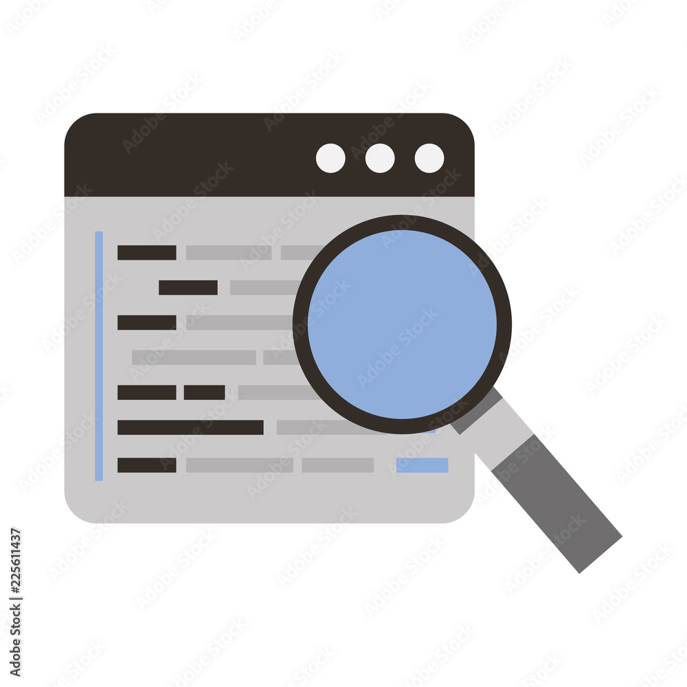 programming software magnifying glass coding web development programming software magnifying glass coding web development