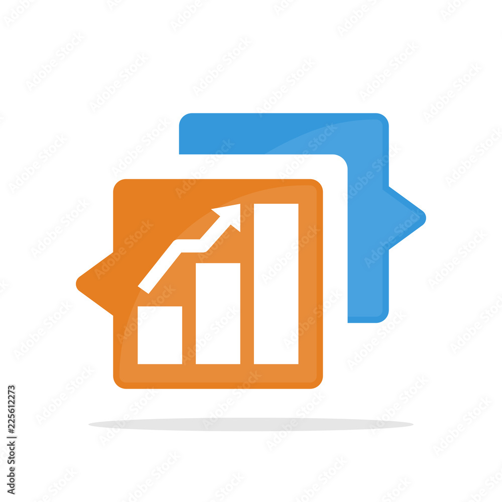 Vector icon illustration with the concept of communicating, consulting about business strategies, marketing strategies, investment strategies. Vector icon illustration with the concept of communicating, consulting about business strategies, marketing strategies, investment strategies.