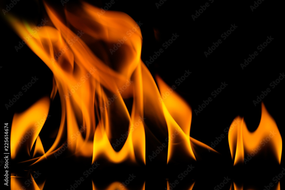 Fire flames background Fire flames background