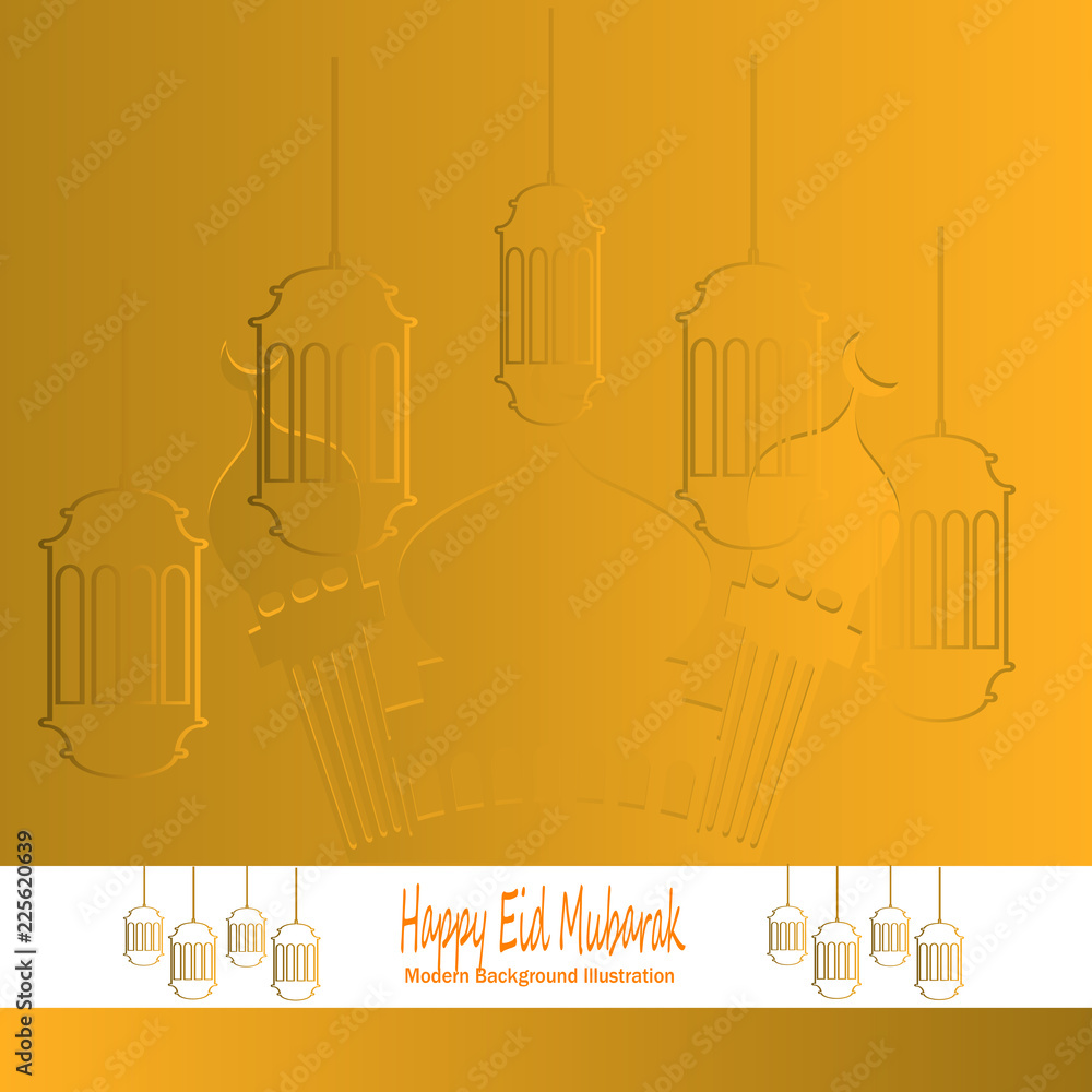 islamic banner background with mosque and lantern design vector islamic banner background with mosque and lantern design vector