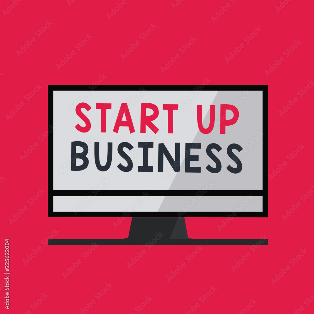 Handwriting text writing Start Up Business. Concept meaning Engaging to a New Venture Fresh Trading and Selling. Handwriting text writing Start Up Business. Concept meaning Engaging to a New Venture Fresh Trading and Selling.