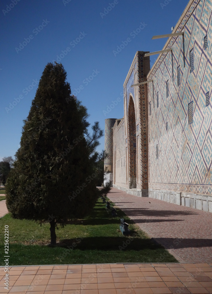 Mosque in Samarkand, Uzbekistan