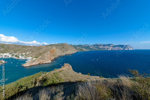 Bay in the sea Crimea, Balaclava