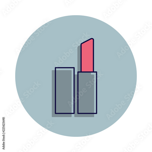 pomade icon in badge style. One of web collection icon can be used for UI, UX