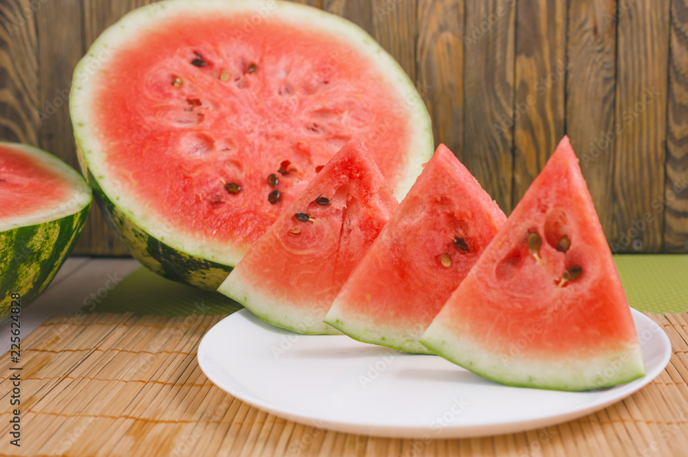 Fresh watermelons Fresh watermelons