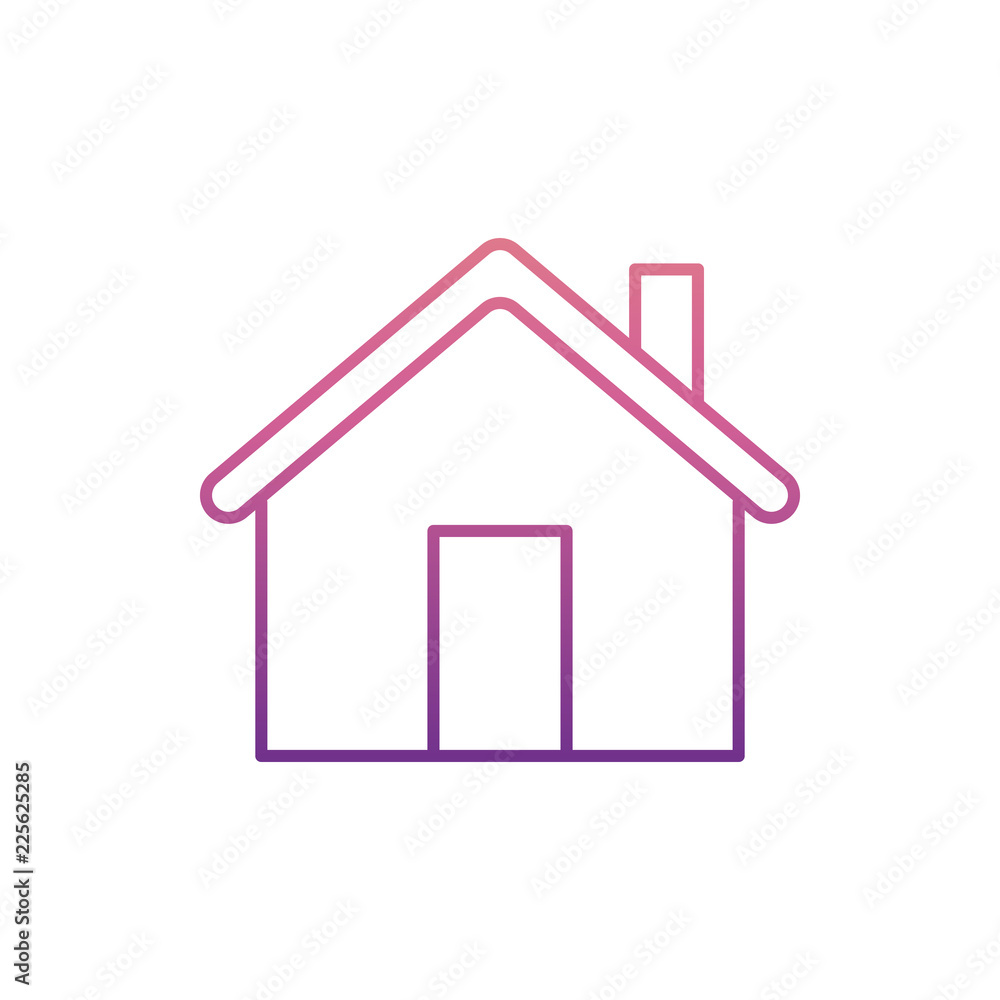 home icon in nolan style. One of Web collection icon can be used for UI, UX