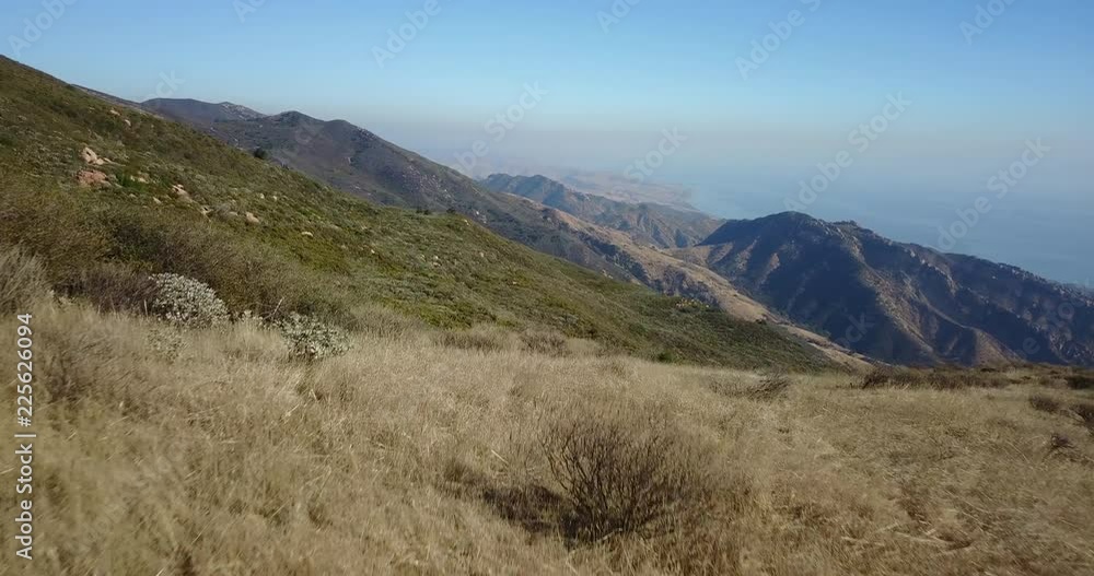 Gaviota Coast Santa Barbara Coastline Aerial Drone Gaviota Coast Santa Barbara Coastline Aerial Drone