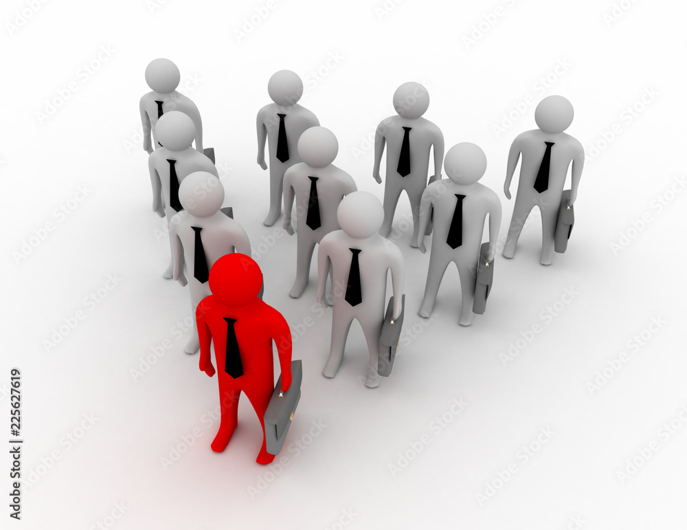 team leader concept team leader concept