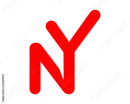 red initial alphabet typography typeface typeset logotype alphabet image vector icon