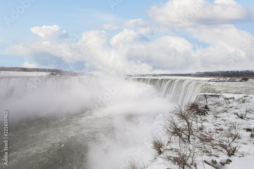 Niagara waterfall winter