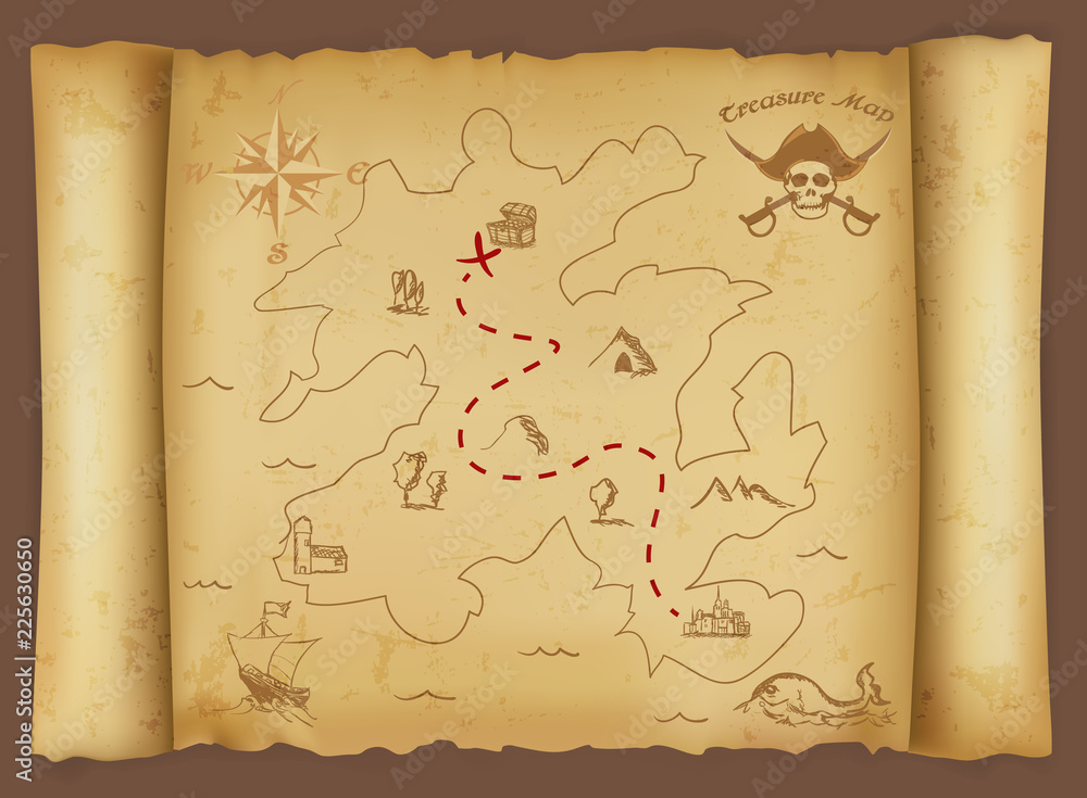 © eduardrobert - Treasure map © eduardrobert - Treasure map