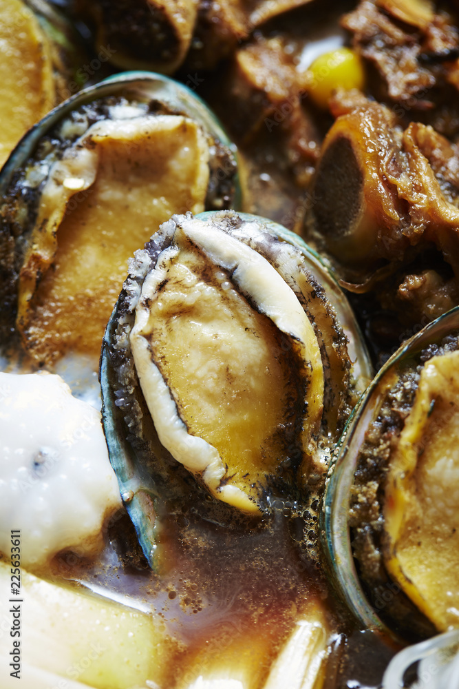 Korean abalone soup Stock Photo Adobe Stock