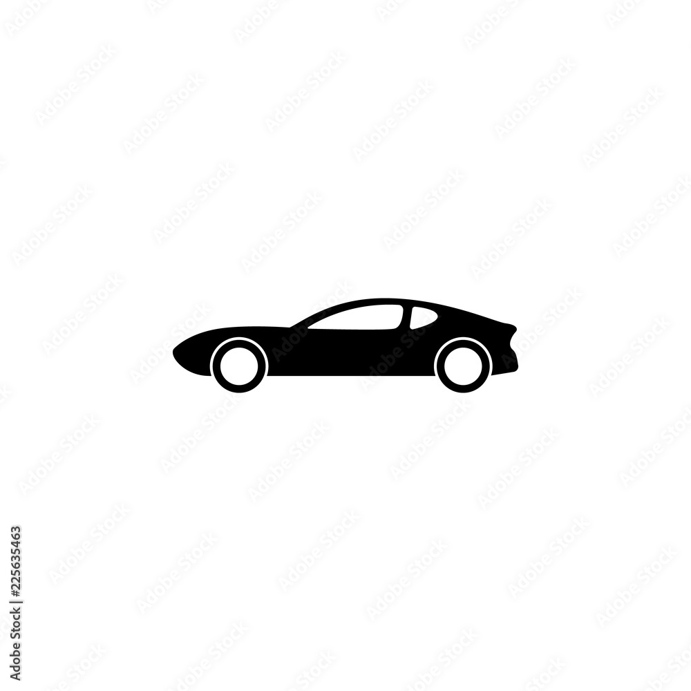Sports car icon. Element of vehicle. Premium quality graphic design icon. Signs and symbols collection icon for websites, web design, mobile app