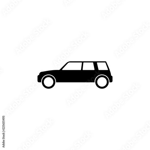 SUV icon. Element of vehicle. Premium quality graphic design icon. Signs and symbols collection icon for websites, web design, mobile app