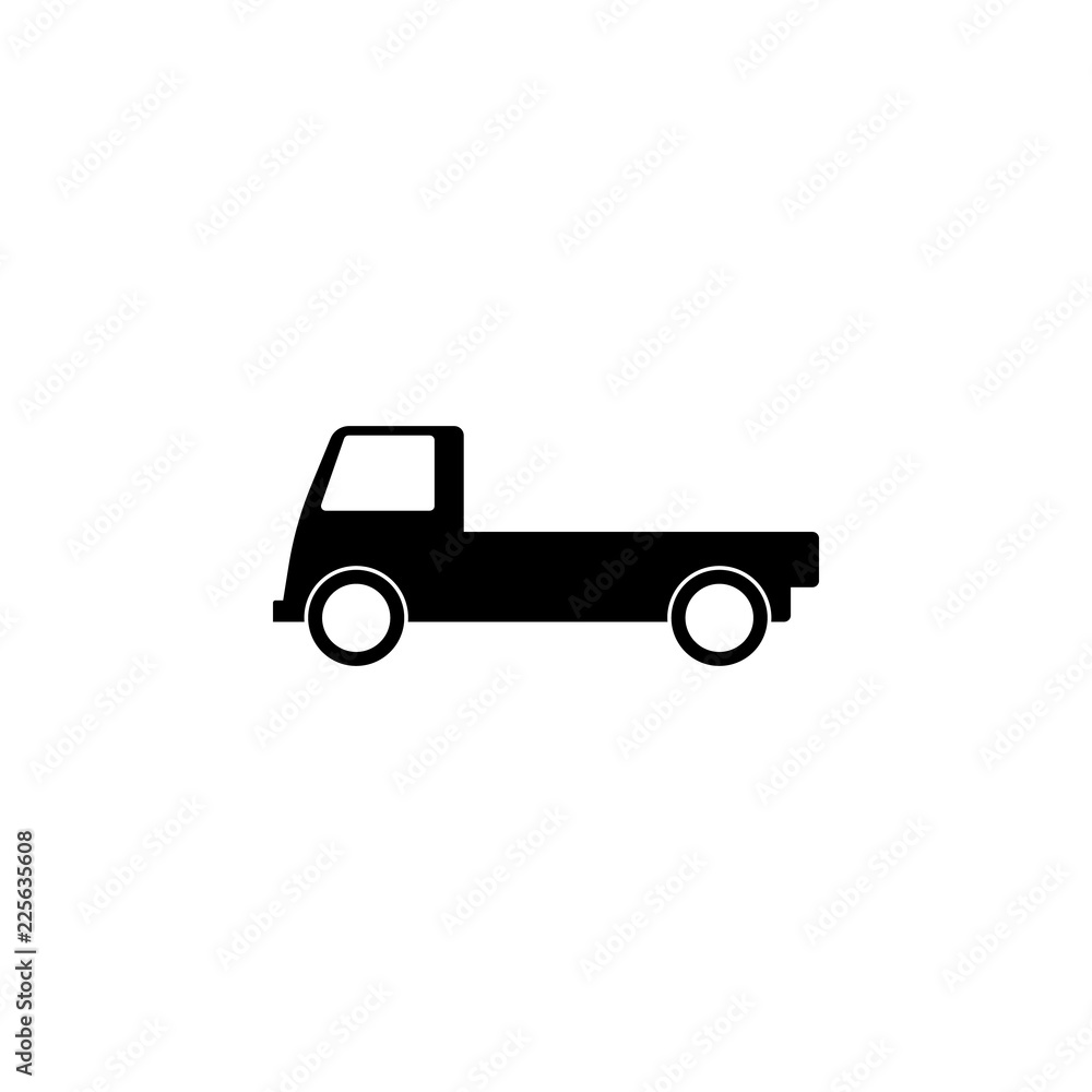 Truck icon. Element of vehicle. Premium quality graphic design icon. Signs and symbols collection icon for websites, web design, mobile app