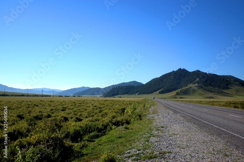 road in mountains