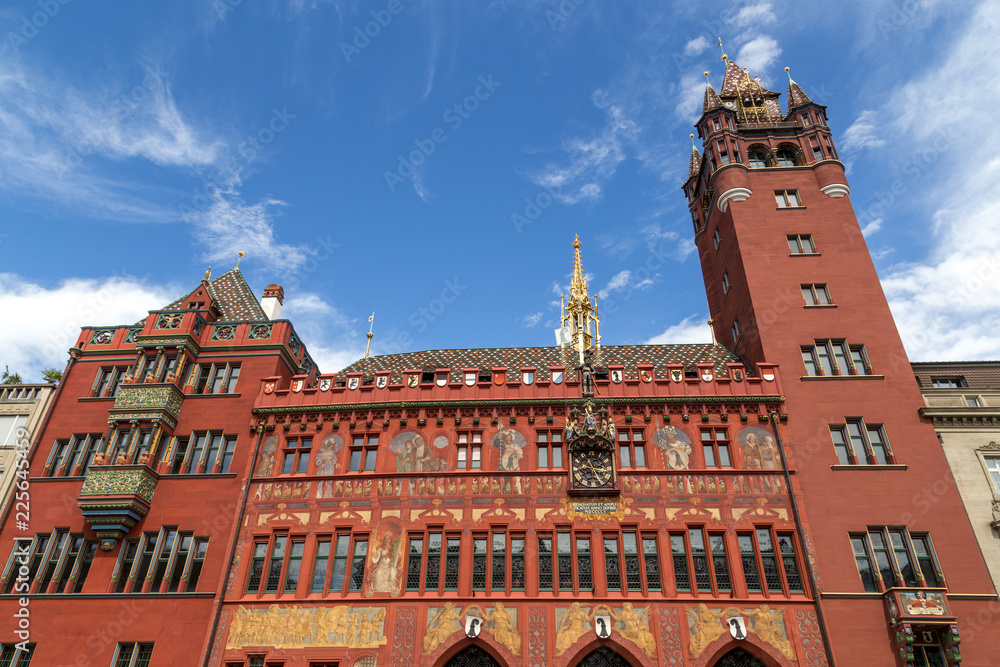 Fototapeta premium Basel Town Hall
