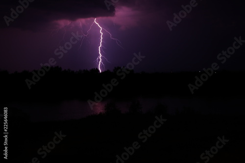 Thunderstorm in Croatia