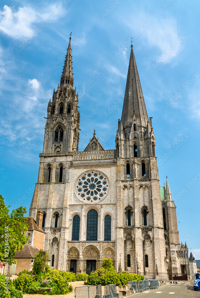Cathedral of Our Lady of Chartres in France Cathedral of Our Lady of Chartres in France