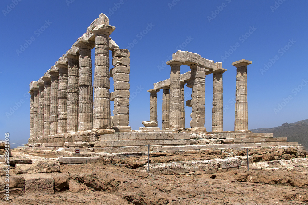 Templo de Poseidón en el Cabo Sounion Grecia