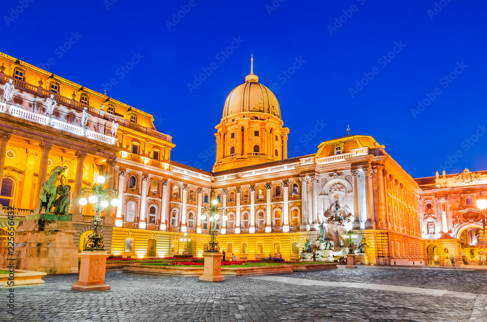 Budapest, Hungary - Royal Palace of Buda
