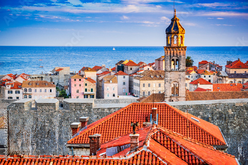 Obraz na plátně Dubrovnik, Croatia - Dalmatia Coast,
