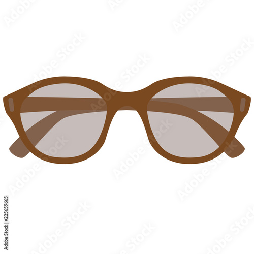  eyeglasses vector illustration flat style