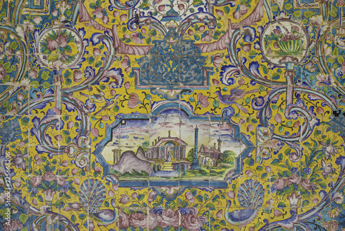 Mosaic, tiles, Persian and Muslim designs