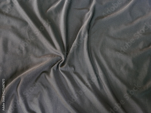 fabric silk background,black sportswear texture