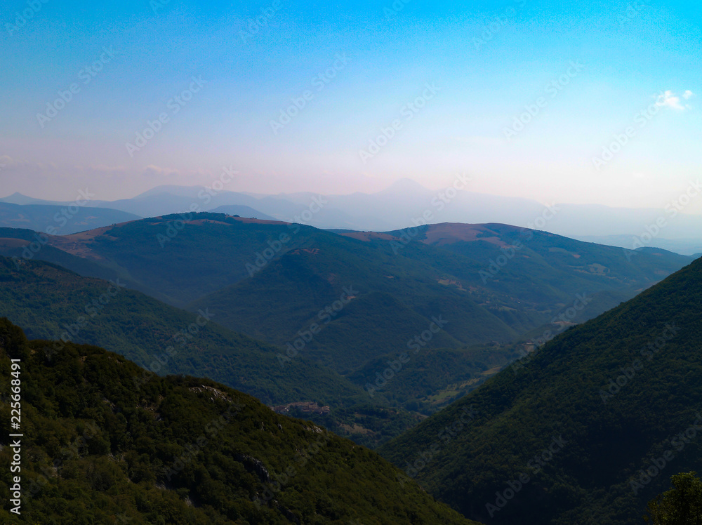 Panorama dal parco del cucco