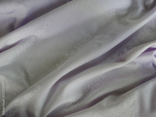 Gray silk fabric texture background