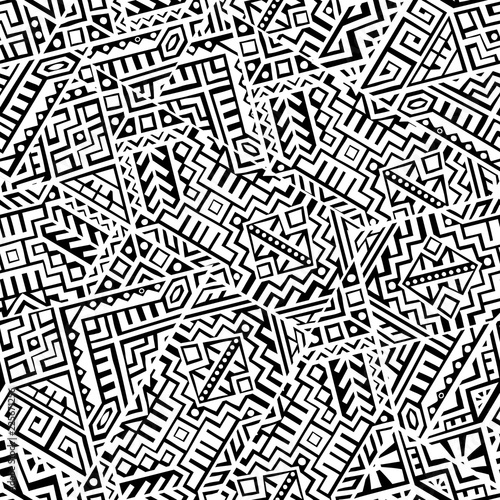 Creative Vector Geometric Seamless Pattern