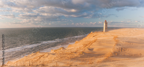 Obraz na płótnie Rubjerg Knude lighthouse, Denmark w salonie