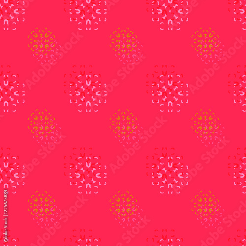 Seamless background pattern with colored varied squares.