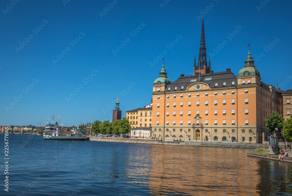 City views Stockholm Sweden