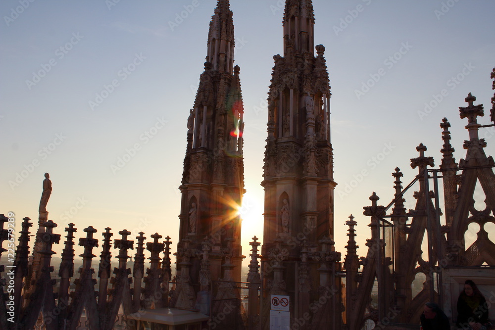 Duomo against the light