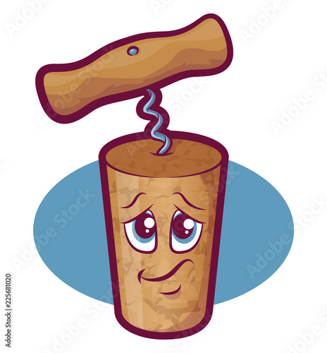 Wine Cork Character