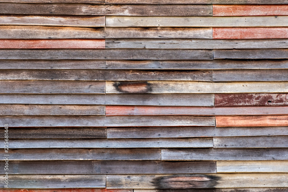 Aged grunge wooden timber background
