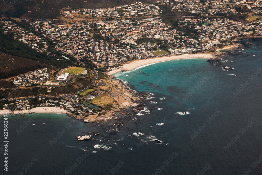 Cape Town from air