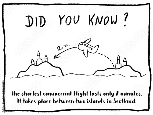 Aviation trivia cartoon