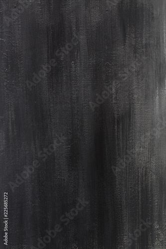 Brush strokes texture on wood surface  vertical gradient black and grey