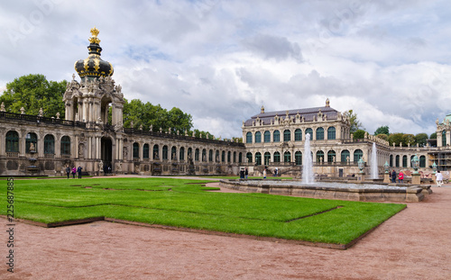 Wallpaper Mural Famous Zwinger palace in Dresden, Saxrony, Germany.  Torontodigital.ca