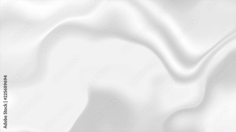 Vidéo Stock Grey white abstract smooth liquid waves motion background ...